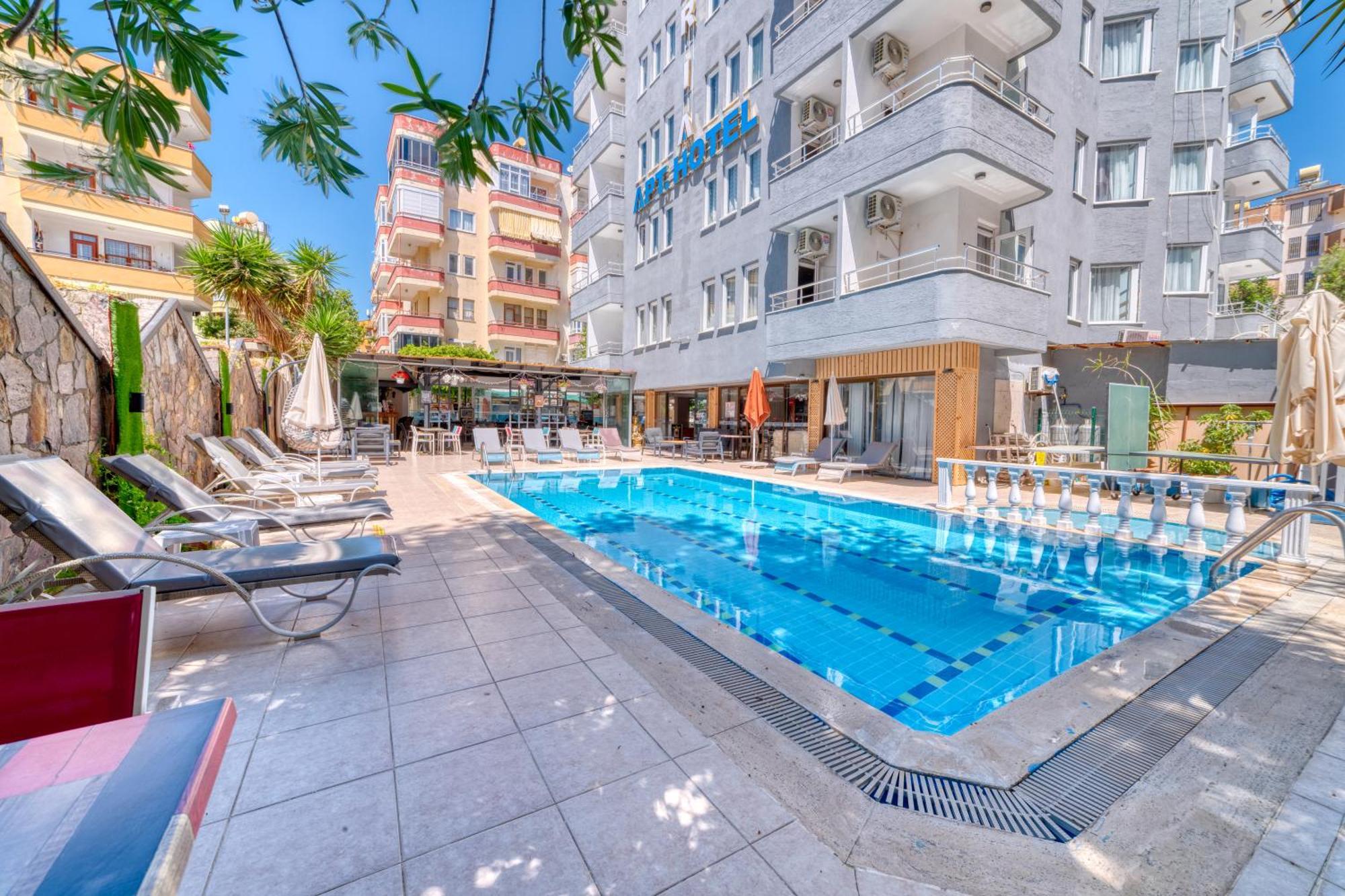 Kleopatra Icaria Apart Hotel Alanya Exterior photo